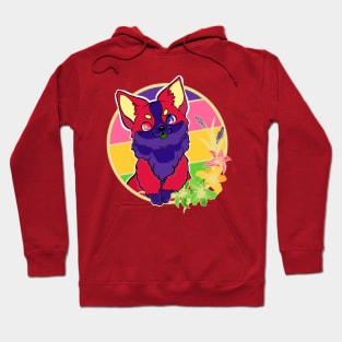 Sappho (Lesbian) corgi Hoodie